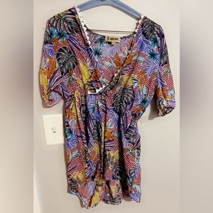 Woyan floral printed shirt size L/XL